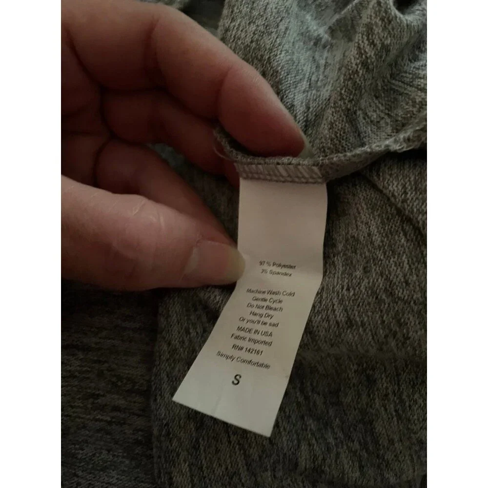 Lularoe Joy long vest in grey small - Picture 7 of 7
